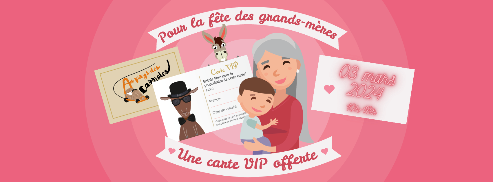 C'est la fête de nos Grands-mères ! - Au Pays Des Carrioles